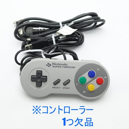  Nintendo ニンテンドークラシックミニ　スーパーファミコン　欠品あり 一部地域を除き送料無料