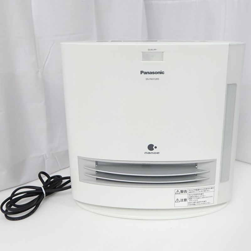 中古】 Panasonic パナソニック セラミックファンヒーター DS-FKX1205 