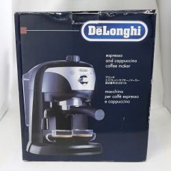 ◆◆ DeLonghi デロンギ エスプレッソメーカー EC221B ブラック 一部地域を除き送料無料 Aランク