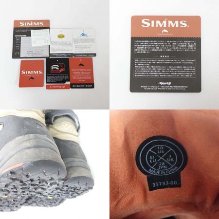  SIMMS G3GUIDE  箱付 シューズ 28cm 一部地域を除き送料無料