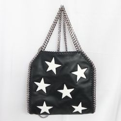 ◆◆ Stella McCartney ステラマッカートニー チェーンショルダーバッグ 星柄 234387 W9132 一部地域を除き送料無料 Bランク