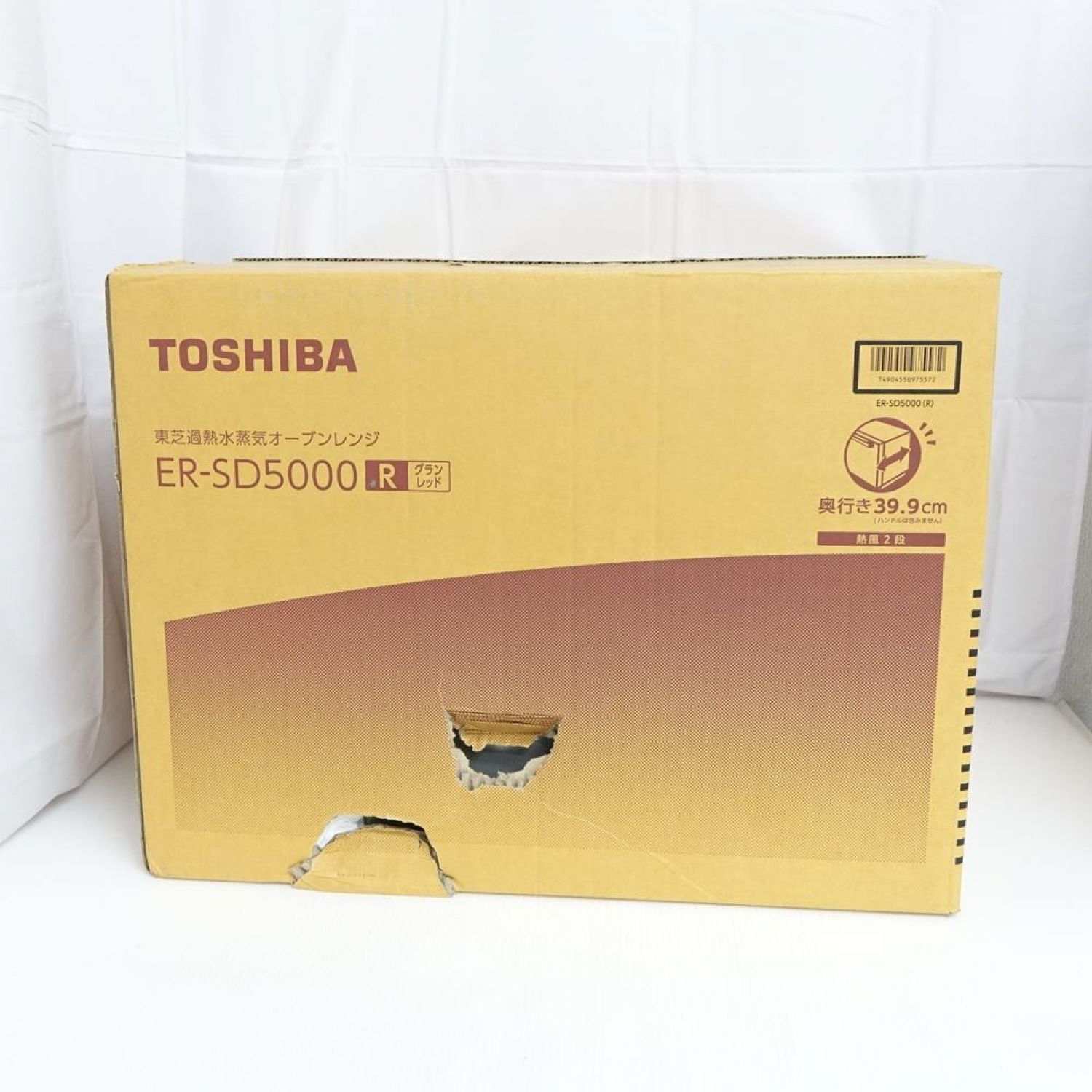 ケーキ TOSHIBA（東芝） ER-SD5000-R 過熱水蒸気オーブンレンジ 「石窯
