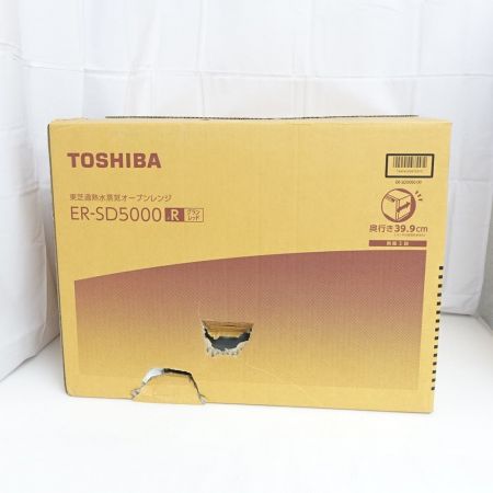  TOSHIBA 東芝 過熱水蒸気オーブンレンジ　 ER-SD5000 グランレッド 【一部地域を除き送料無料】