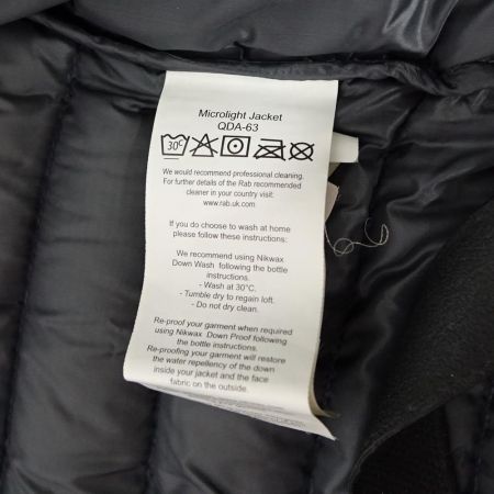  rab マイクロライトジャケット　M　QDA-63 ネイビー 【一部地域を除き送料無料】