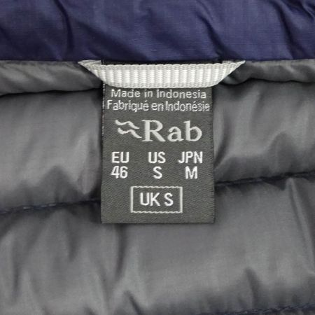  rab マイクロライトジャケット　M　QDA-63 ネイビー 【一部地域を除き送料無料】