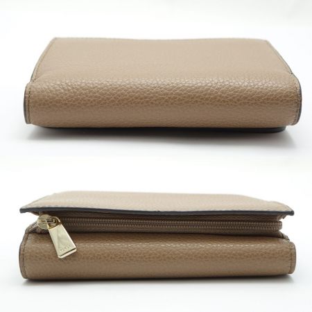  FURLA フルラ 3つ折り財布 袋、箱付き ブラウン