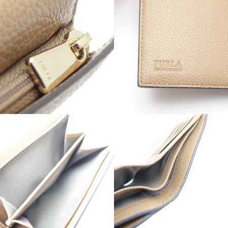  FURLA フルラ 3つ折り財布 袋、箱付き ブラウン