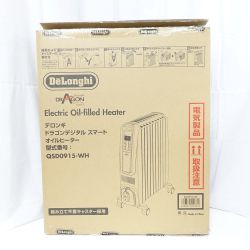 ◆◆ DeLonghi デロンギ オイルヒーター QSD0915-WH ホワイト 一部地域を除き送料無料 Aランク