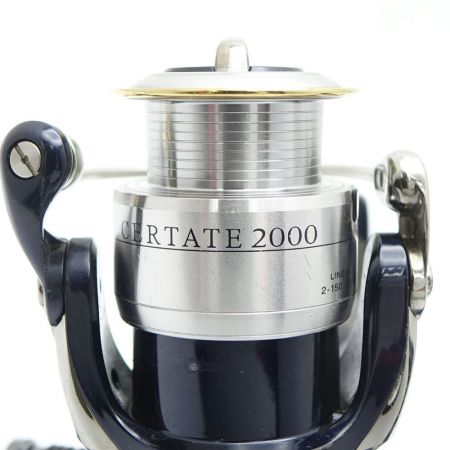  DAIWA ダイワ スピニングリール CERTATE2000 【一部地域を除き送料無料】