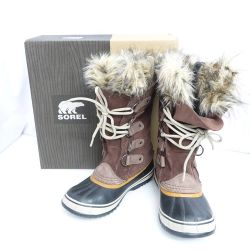 ◆◆ SOREL ソレル  ジョアンオブアークティック スノーブーツ　24.0cm NL1540 ブラウン 【一部地域を除き送料無料】 Bランク