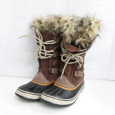  SOREL ソレル  ジョアンオブアークティック スノーブーツ　24.0cm NL1540 ブラウン 【一部地域を除き送料無料】