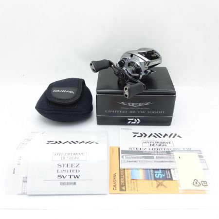  DAIWA ダイワ ベイトリール　スティーズリミテッド SV TW 1000H 【一部地域を除き送料無料】