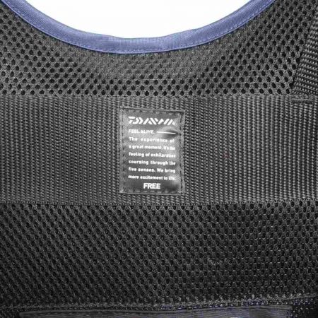  DAIWA ダイワ フローティングジャケット DF-6401 ネイビー x イエロー 一部地域を除き送料無料