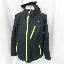 ◆◆ DAIWA ダイワ レインマックス ハイブリット D3 バリアスーツ　ジャケットのみ D3-3102 ブラック 一部地域を除き送料無料 Bランク