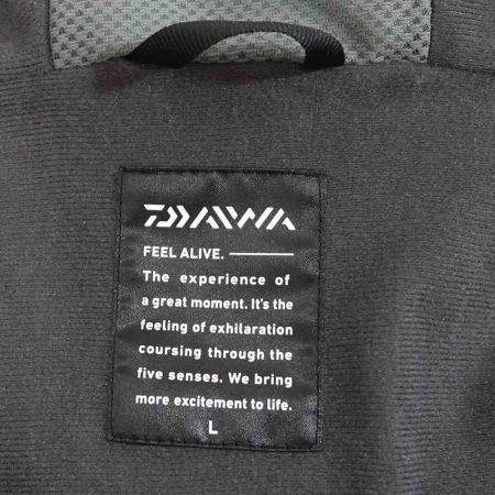  DAIWA ダイワ レインマックス ハイブリット D3 バリアスーツ　ジャケットのみ D3-3102 ブラック 一部地域を除き送料無料