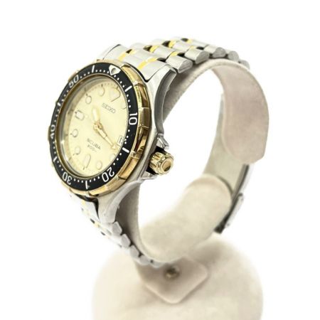 【中古】 SEIKO セイコー スキューバ ダイバー 腕時計 7N35-600A B