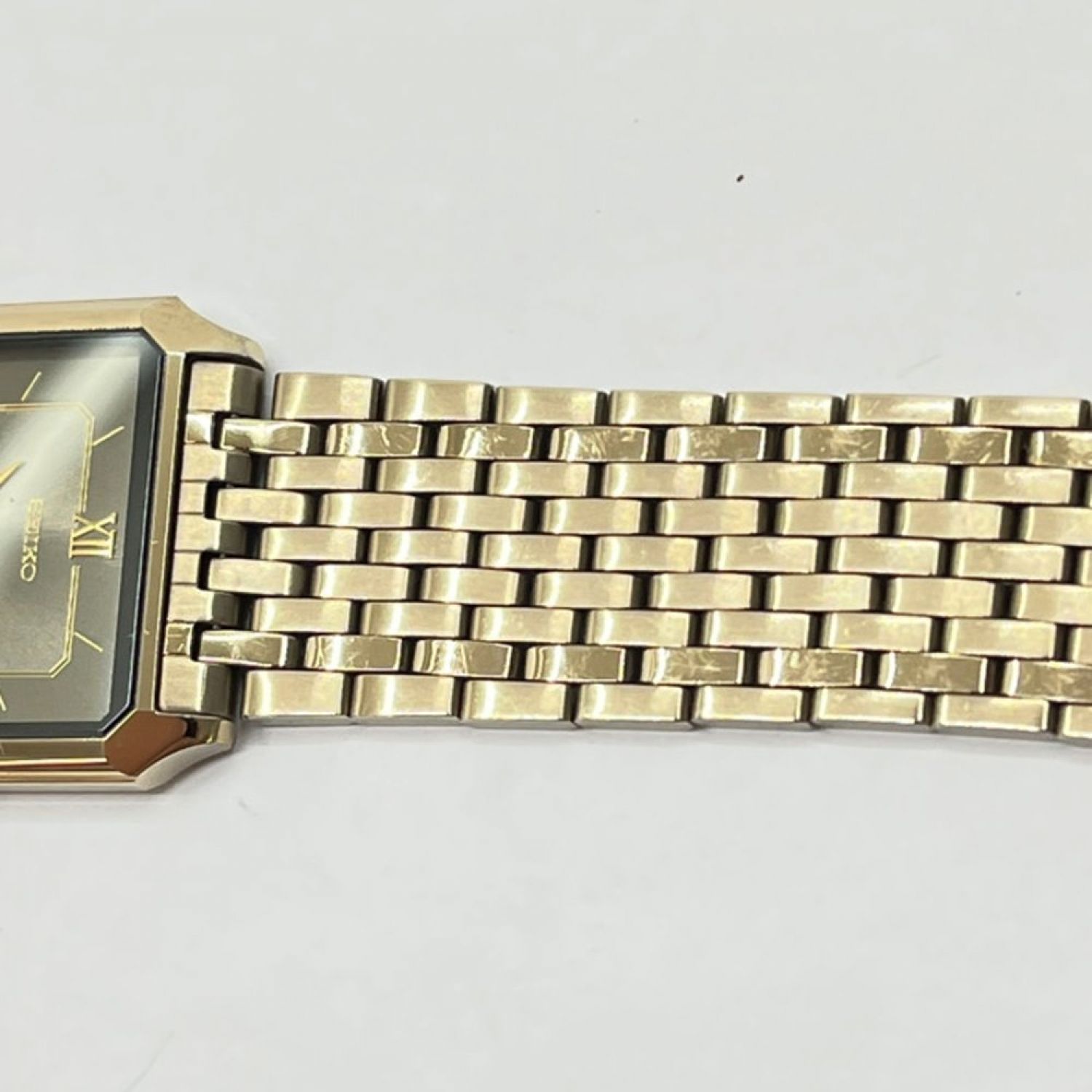 中古】 SEIKO セイコー ドルチェ 腕時計 クオーツ 8N40-5050 ゴールド