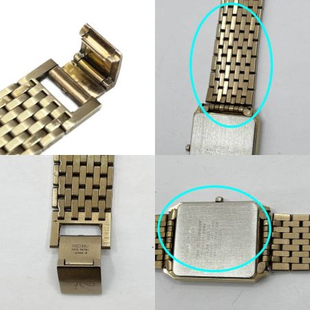  SEIKO セイコー ドルチェ　腕時計　クオーツ 8N40-5050 ゴールド・ブラウン系