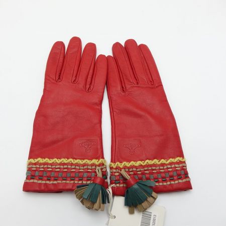  Vivienne Westwood ヴィヴィアン・ウエストウッド 羊皮手袋　20cm　 543VW515 レッド 【送料無料】