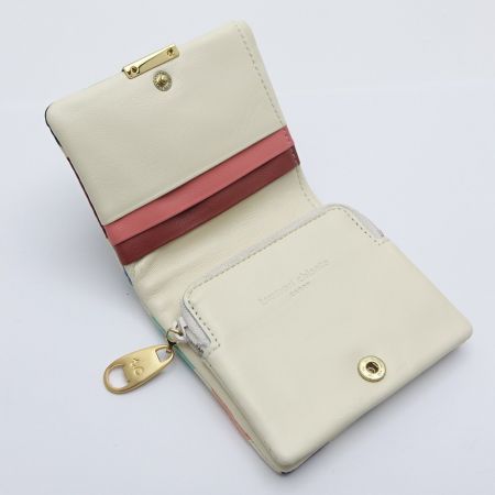  tsumori chisato ツモリチサト 二つ折り財布　ねこ ホワイト 【送料無料】