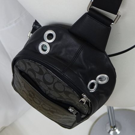  COACH コーチ ワンショルダーバッグ F54787 ブラック 一部地域を除き送料無料