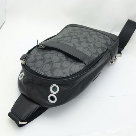  COACH コーチ ワンショルダーバッグ F54787 ブラック 一部地域を除き送料無料