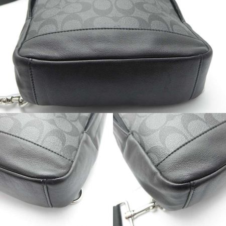  COACH コーチ ワンショルダーバッグ F54787 ブラック 一部地域を除き送料無料