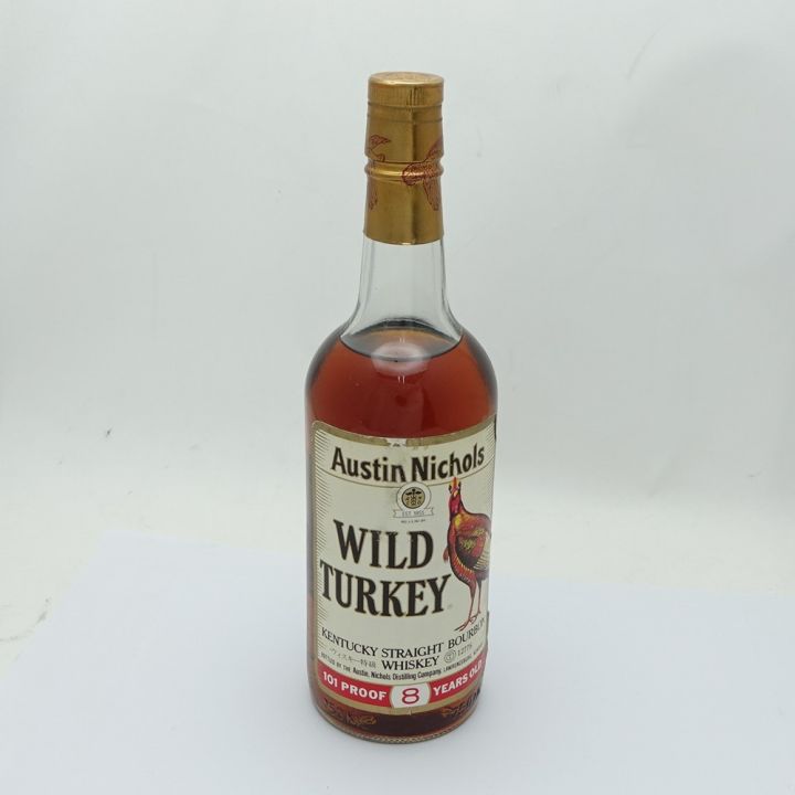 WILD TURKEY ワイルドターキー 750ml 箱付 8年 50.5％ 旧ボトル 一部地域を除き送料無料 未開栓 ｜中古｜なんでもリサイクルビッグバン