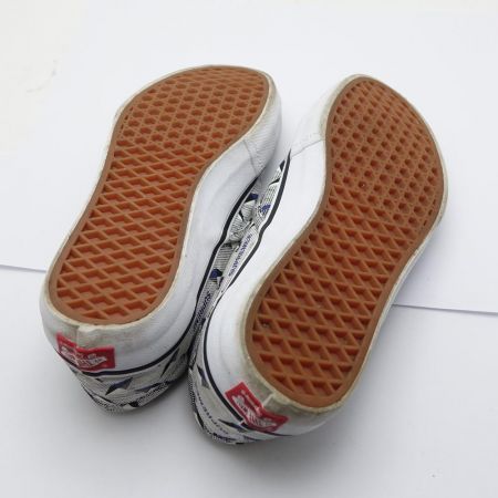  VANS×Supreme スリッポン　26cm 721454 グレー×ブルー 一部地域を除き送料無料