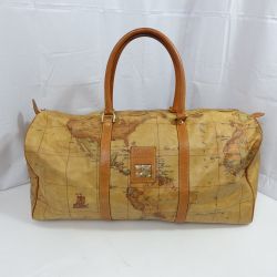 ◆◆ PRIMA CLASSE プリマクラッセ ALVIRO MARTIN　ボストンバッグ ベージュ 一部地域を除き送料無料 Bランク