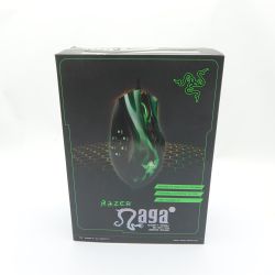 ◆◆ Razer アクションRPGゲーミングマウス RZ01-00750100-R3M1 ブラック x グリーン Bランク