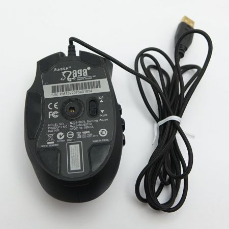  Razer アクションRPGゲーミングマウス RZ01-00750100-R3M1 ブラック x グリーン