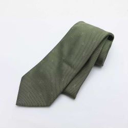 ◆◆ LOUIS VUITTON ルイヴィトン シルクネクタイ グリーン 【送料無料】 Bランク