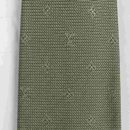  LOUIS VUITTON ルイヴィトン シルクネクタイ グリーン 【送料無料】