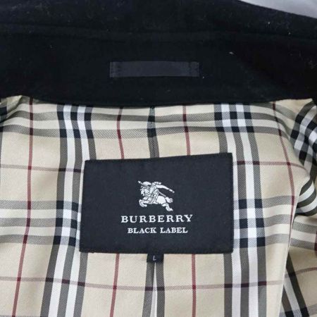  BURBERRY BLACK LABEL バーバリーブラックレーベル メンズコート ブラック 一部地域除き送料無料