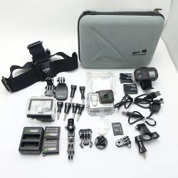 ◆◆ GOPRO ゴープロ カメラ　リモコン　充電池　ヘッドストラップなど　まとめ HERO4 一部地域を除き送料無料 Bランク