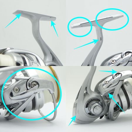  DAIWA ダイワ CALDIA3000 スピニングリール 056097 一部地域を除き送料無料