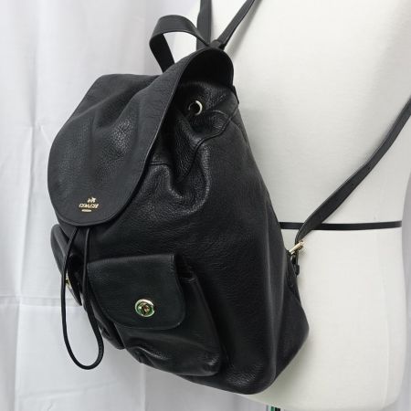 COACH コーチ リュック F37410 ブラック 一部地域を除き送料無料