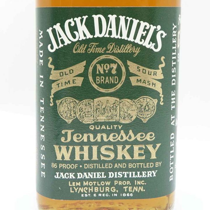 JACK DANIEL'S ジャックダニエル ウィスキー テネシー グリーンラベル 750ml 43度 【一部地域を除き送料無料】  未開栓｜中古｜なんでもリサイクルビッグバン