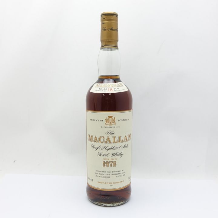 The MACALLAN マッカラン マッカラン18年 1976年 750ml 43％ 【一部地域を除き送料無料】  未開栓｜中古｜なんでもリサイクルビッグバン