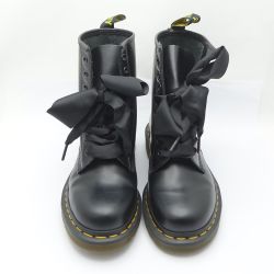 ◆◆ Dr.Martens ドクターマーチン レースアップブーツ 23.5 1460 ブラック 一部地域を除き送料無料 Bランク