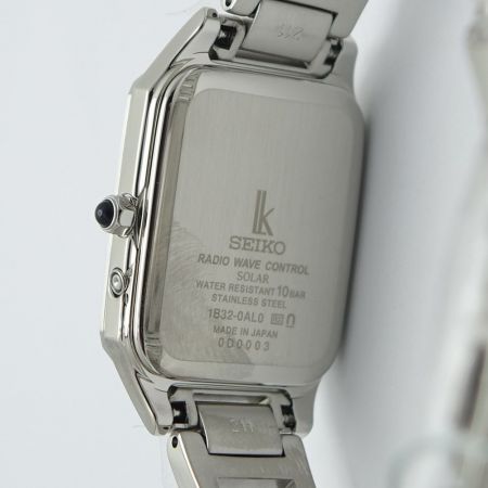  SEIKO セイコー ルキア 電波ソーラー 付属品完備  1B32-0AL0/SSVW159 ホワイト 一部地域を除き送料無料