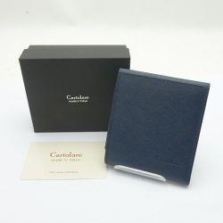 ◆◆ Cartolare ハンモックウォレット ネイビー 【送料無料】 Aランク
