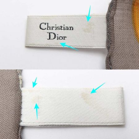  Christian Dior クリスチャンディオール 大判スカーフ　3枚セット ブラック 【一部地域を除き送料無料】