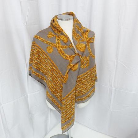  Christian Dior クリスチャンディオール 大判スカーフ　3枚セット ブラック 【一部地域を除き送料無料】