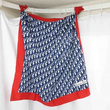  Christian Dior クリスチャンディオール 大判スカーフ　3枚セット ブラック 【一部地域を除き送料無料】