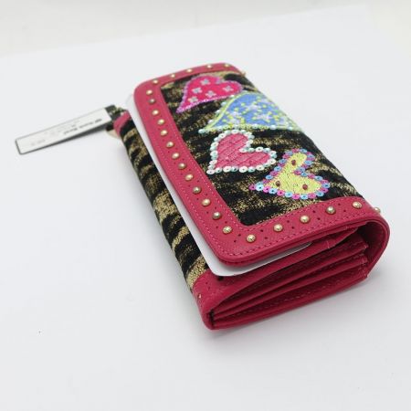  Think Bee シンクビー 財布　アニマルハート 6161-01 ピンク 【送料無料】