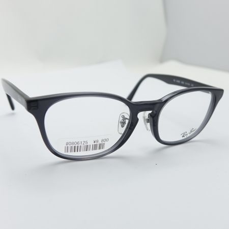  RAY-BAN レイバン セルフレーム ケース付 ユガミ有 5386D5920 ブラック