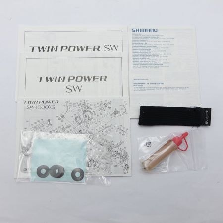  SHIMANO シマノ 21 TWIN POWER SW4000XG 21 TWIN POWER SW4000XG 一部地域を除き送料無料