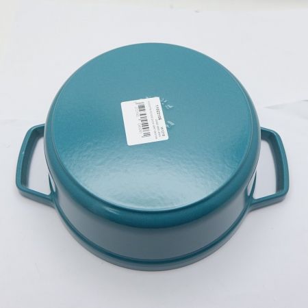  STAUB ストウブ ピコ・ココットラウンド　22cm　2.6L ミント 一部地域を除き送料無料